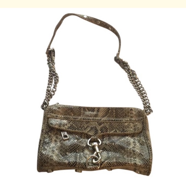 Rebecca Minkoff Cross Body Python Messenger Bag